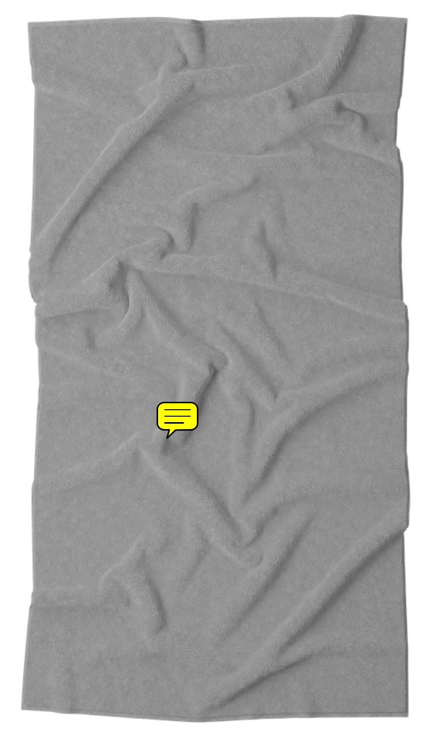 Microfibre Towel — 140 × 70 cm